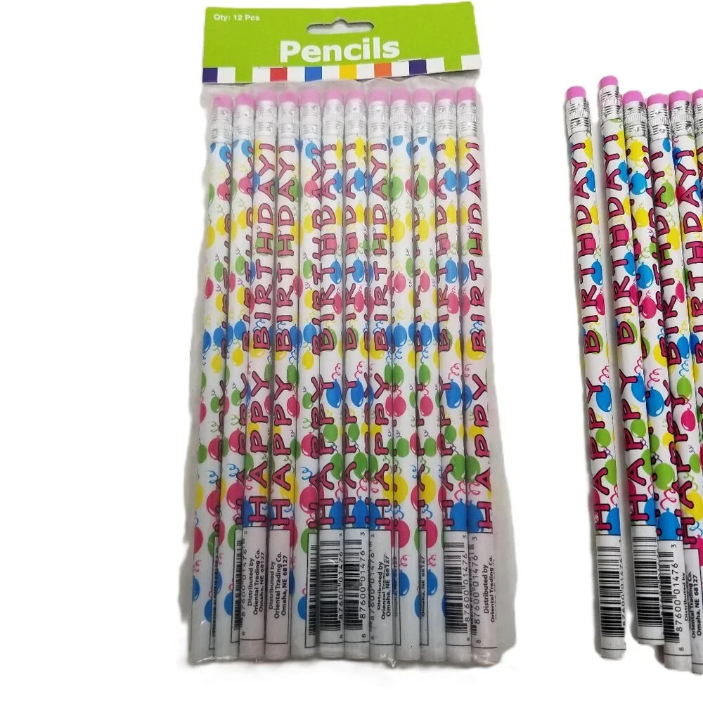 Happy Birthday Pencils 20 Count Balloons Party Favors Teacher Rewards School